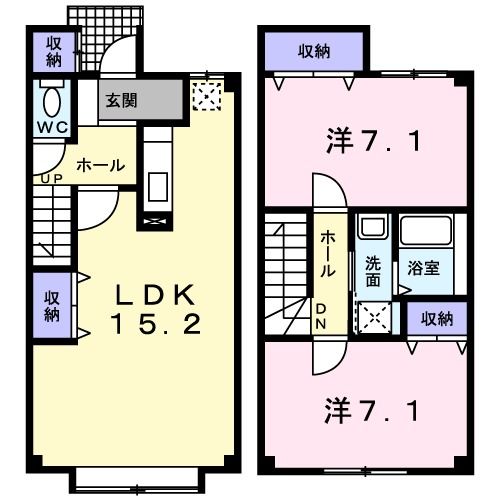 プラシードの間取り