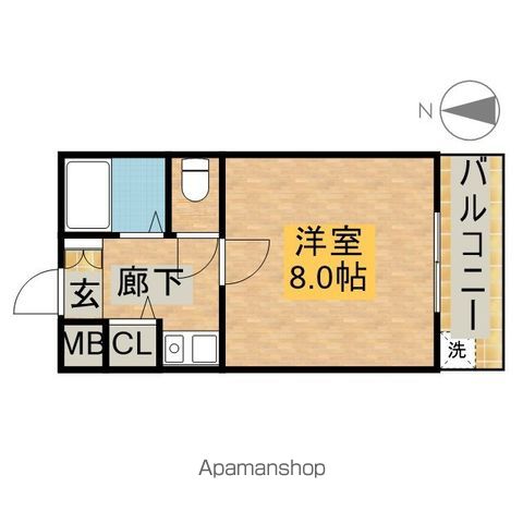 シャルム東園田の間取り写真