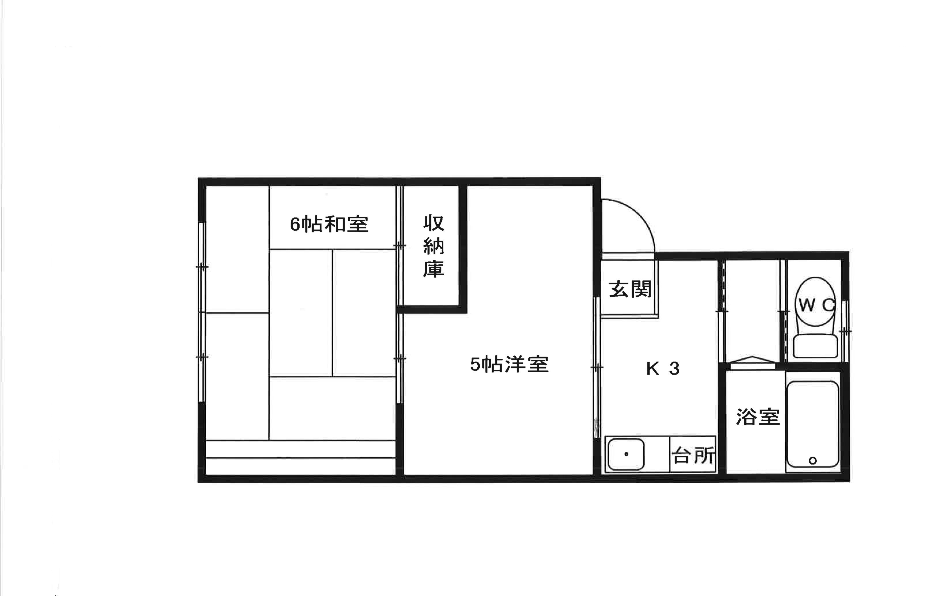 ラポールながとIXの間取り