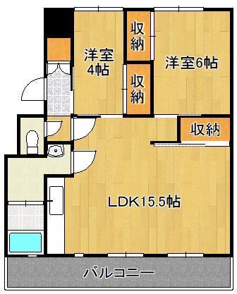 サルヴァトーレ本城IIの間取り