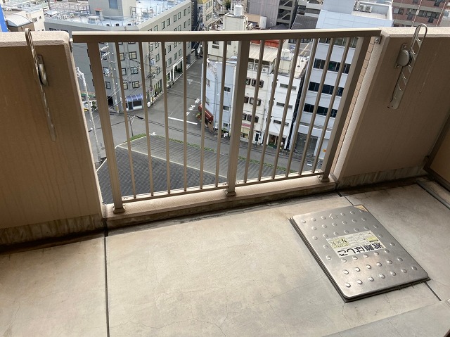 バルコニー　明るいです