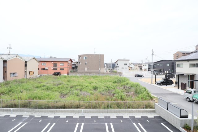 【橿原市法花寺町のアパートの眺望】