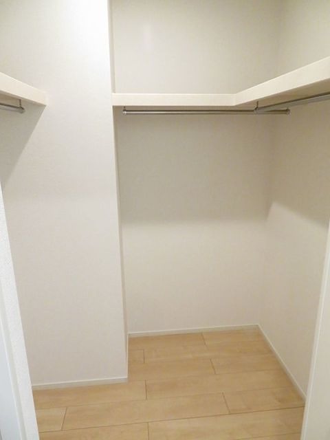 収納　ウォークインクローゼット完備です。