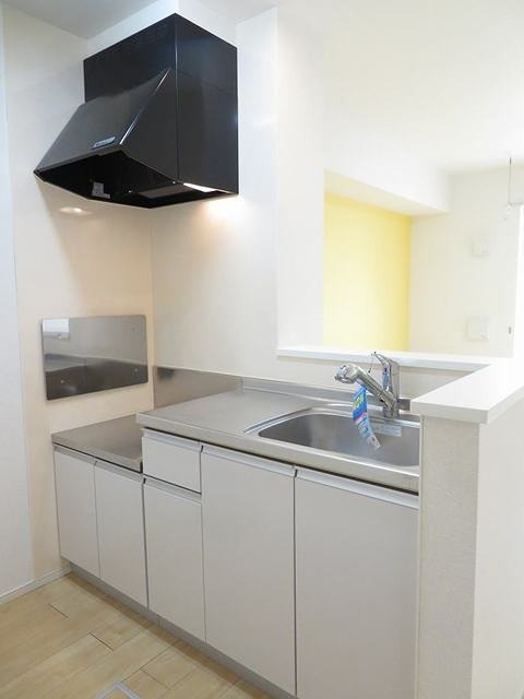 キッチン　お好きなガスコンロを設置可能です。