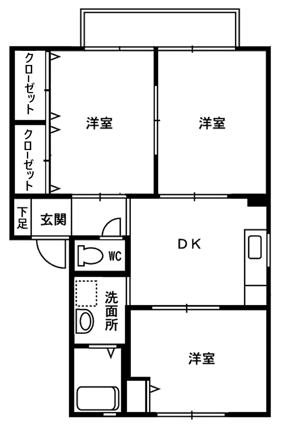 バリュージュ・リバータウンの間取り