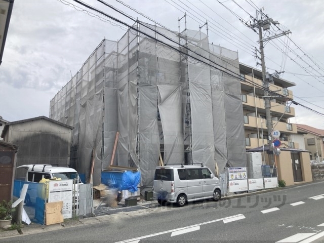 奈良市西大寺赤田町のアパートの建物外観