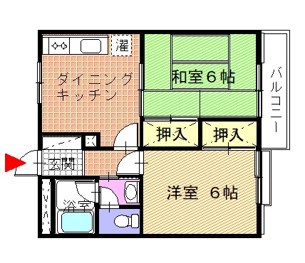 加藤マンションの間取り