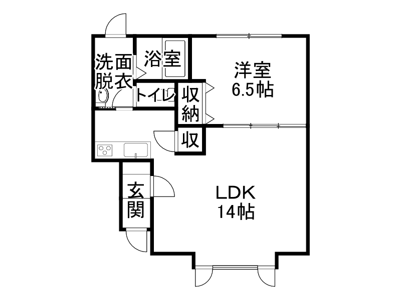 サウス４７の間取り