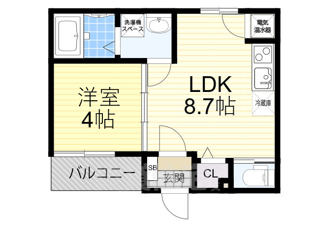 【Rパレス矢田の間取り】