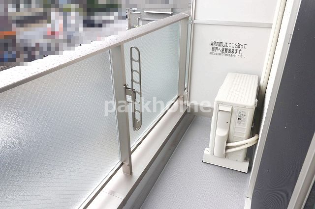 バルコニー　広々としたバルコニーです