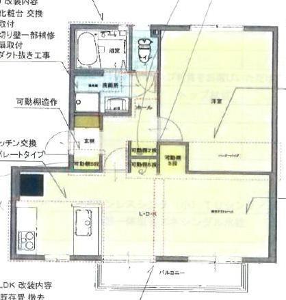 プルミエール鍋島の間取り