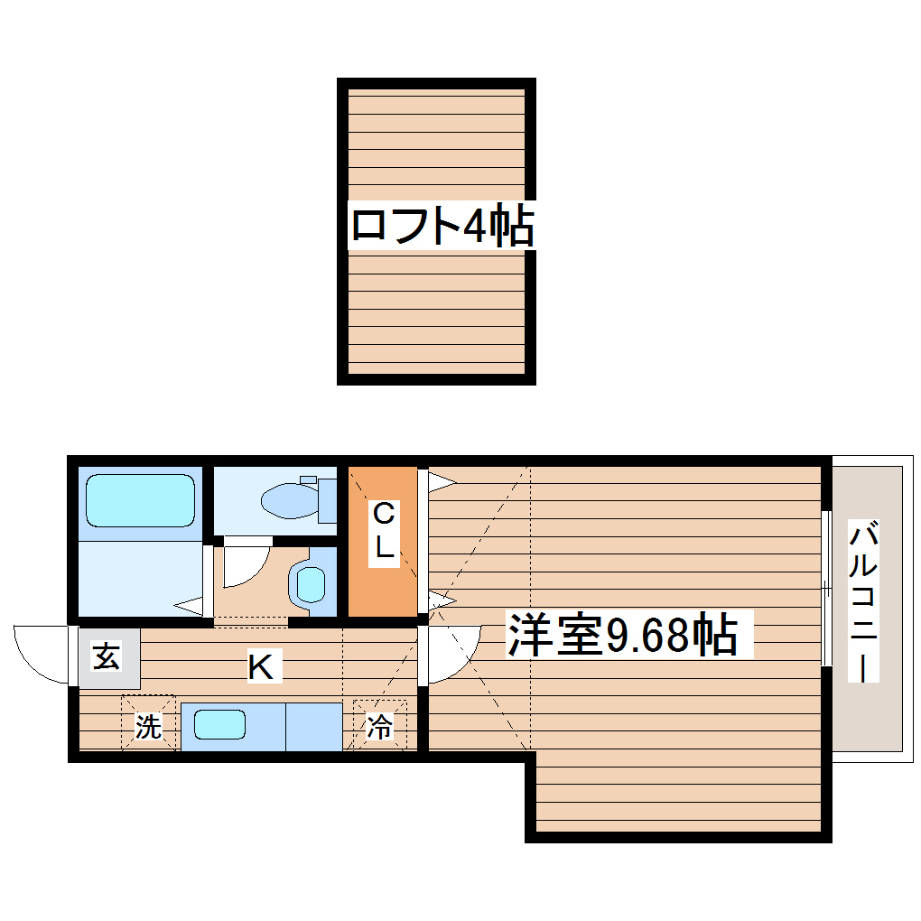 【グラン585の間取り】