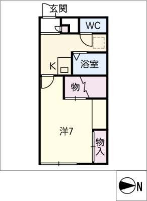 【モンレーヴ常滑の間取り】