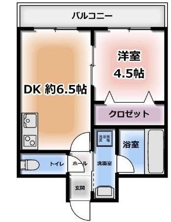 堺市堺区宿院町西のマンションの間取り