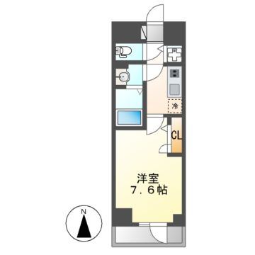 エスリード大須プレシアの間取り