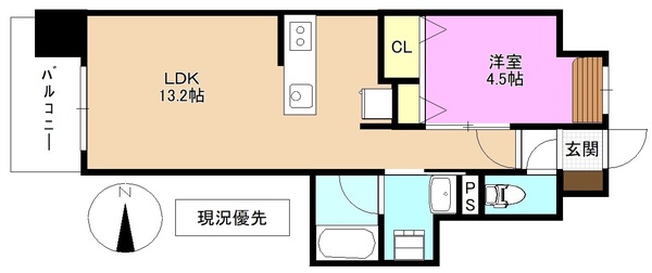 アヴァンセ東口の間取り