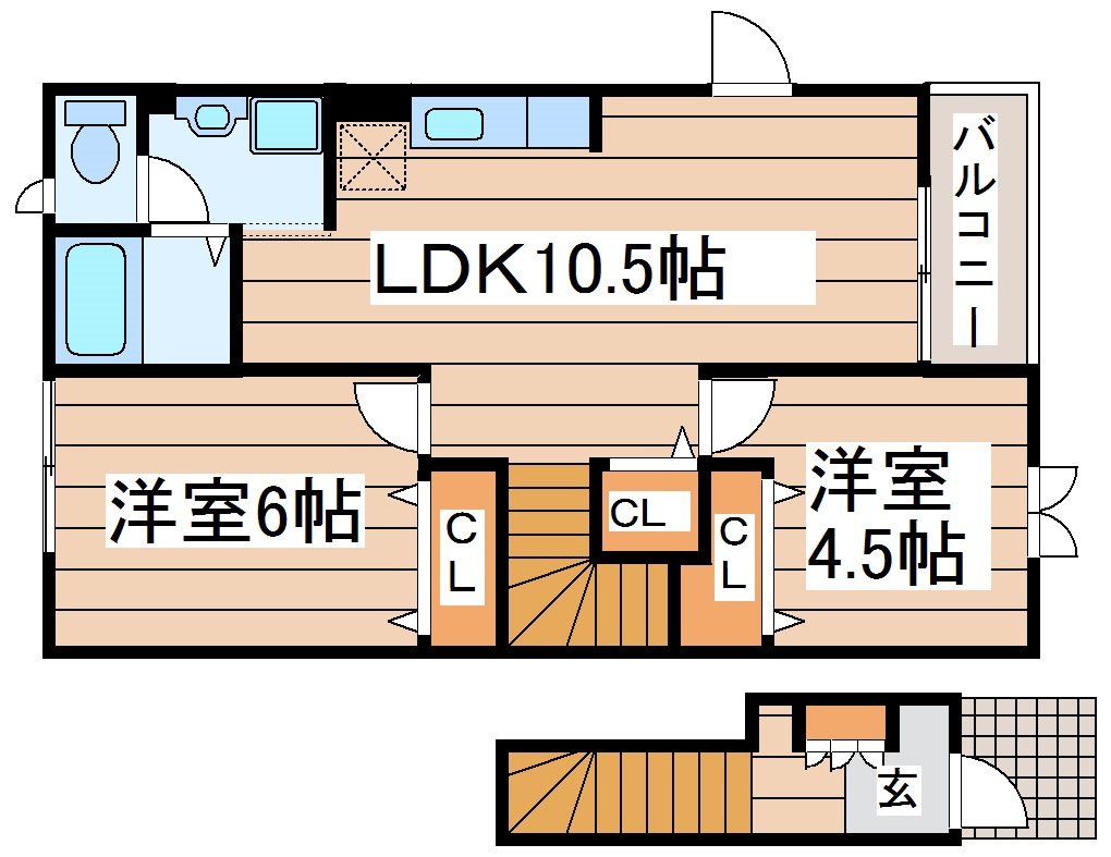 ベルウッドの間取り