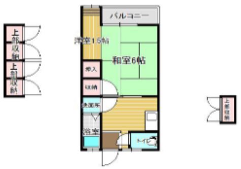 エスポアール都府楼205の間取り