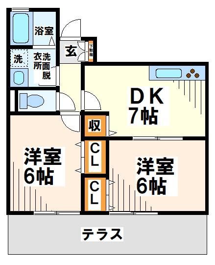 スフーキーパレスの間取り