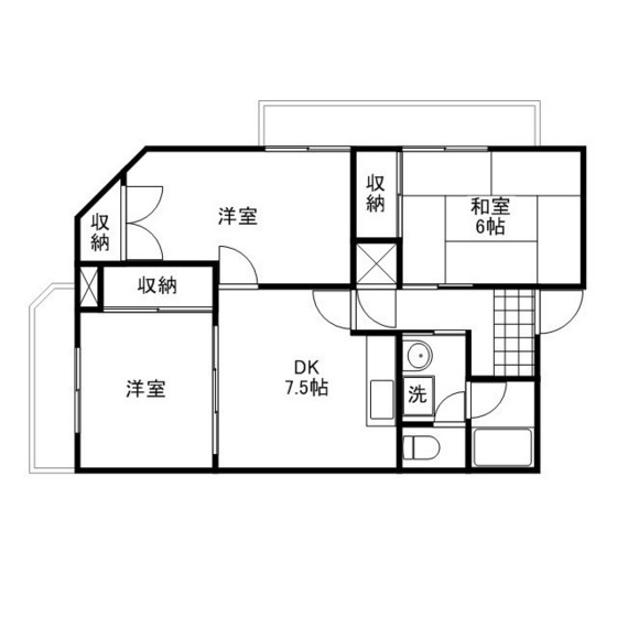 林ビルの間取り