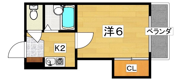 スタジオMの間取り