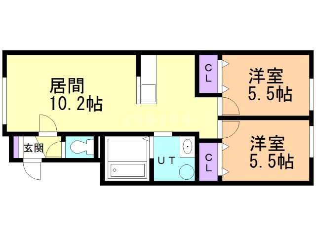 Ｋｏｍｉｅ～コミエ～IIの間取り