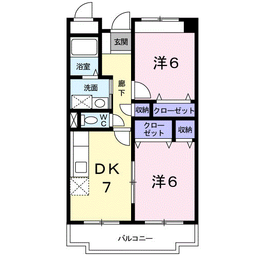 ルイーゼ　★の間取り