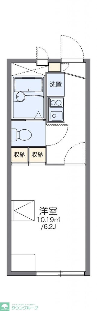 レオパレス泉IIの間取り