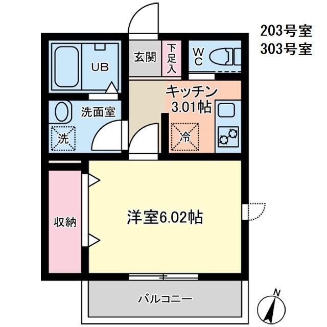 メゾン・エーレ柴又の間取り