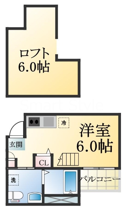 Ange神戸の間取り