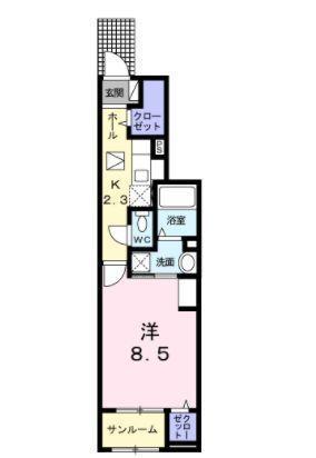 ヴィーブルＳ１５の間取り