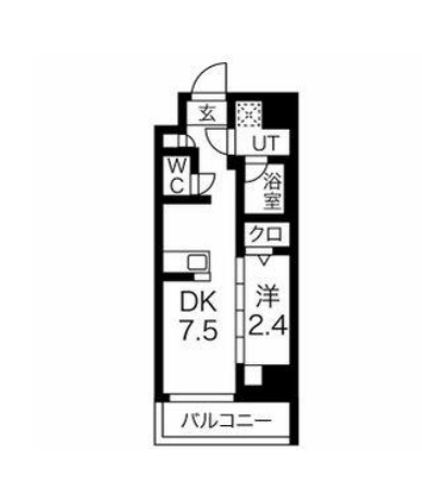 スパシエルクス亀戸の間取り