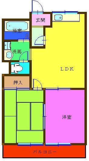 ファインシティIIの間取り