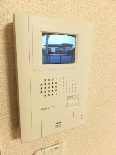 セキュリティ　カラーモニター付きインターホン