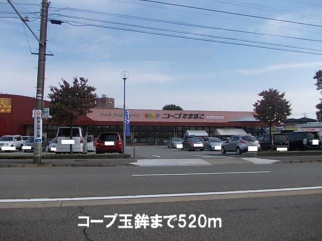 スーパー　コープ玉鉾（スーパー）まで520m