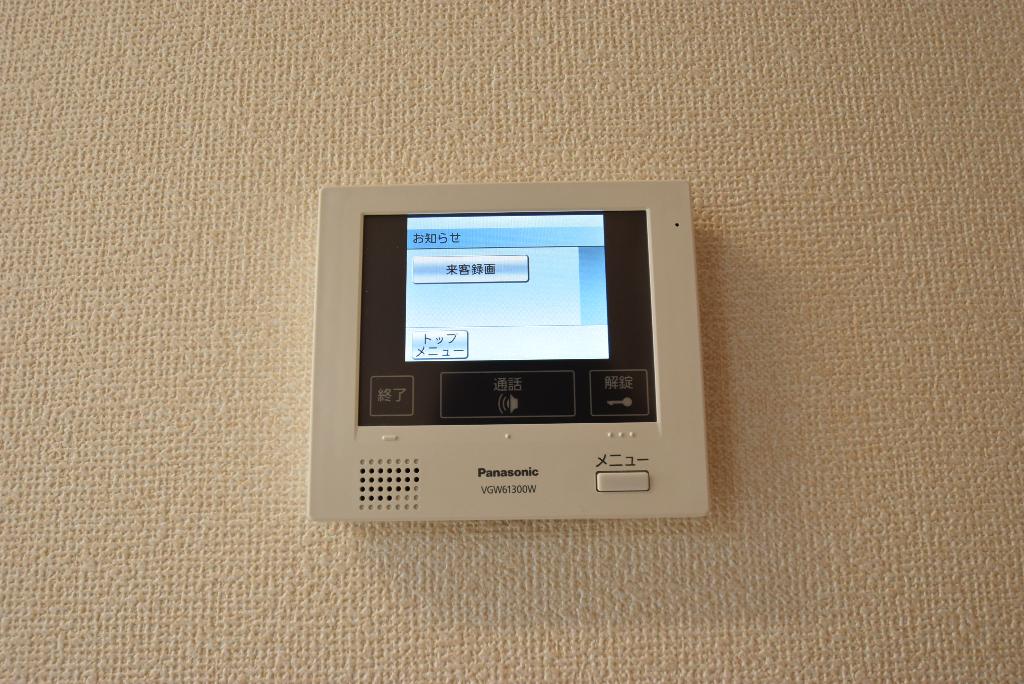 セキュリティ　カメラ付インターホン