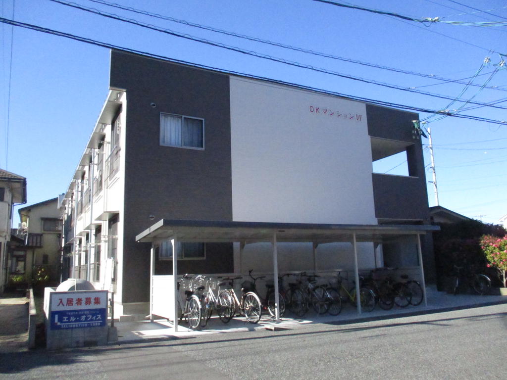 建物外観　ネット無料！築浅オール電化アパート！