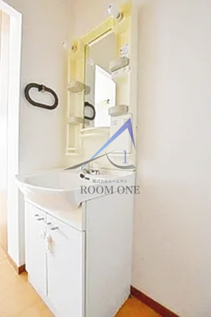 洗面設備　洗面台です。
