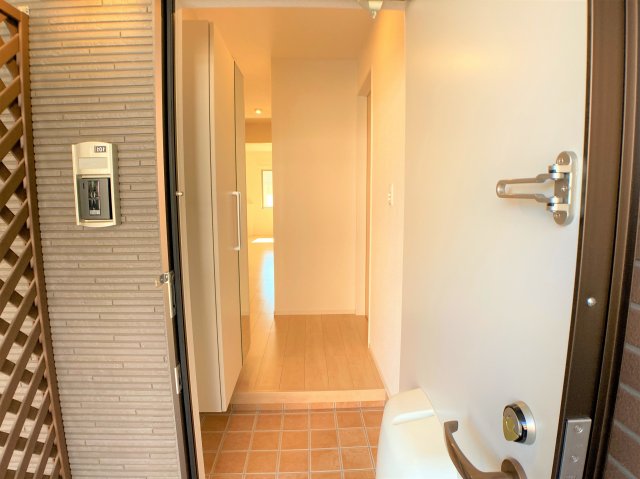 玄関　別部屋の写真を反転させたものになります。