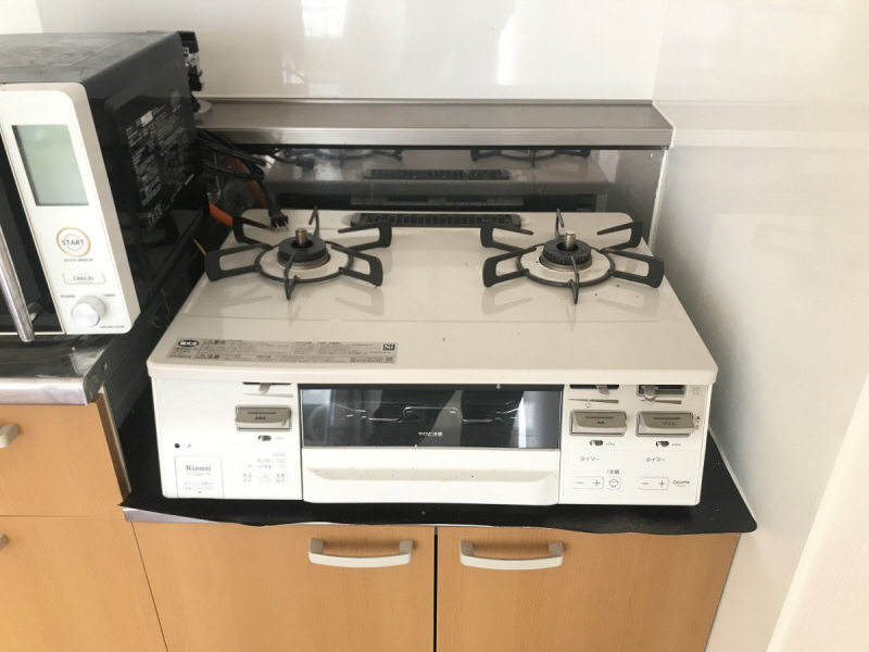 その他設備　ガスコンロはサービス品