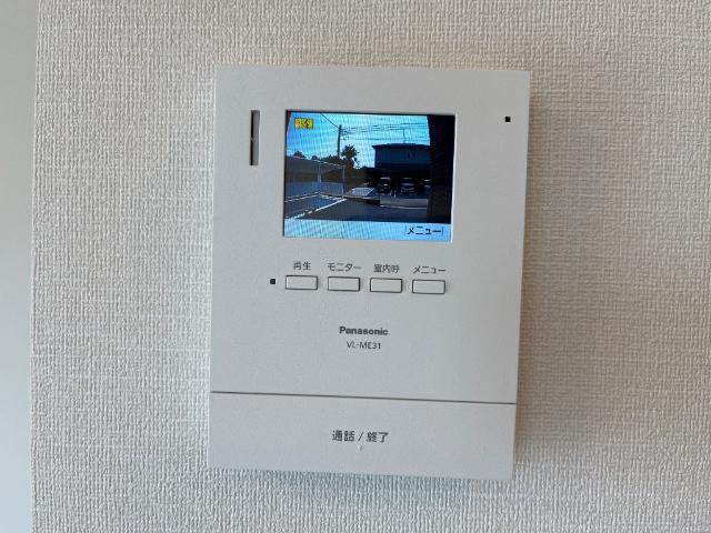 セキュリティ　カメラ付インターホン（イメージ）