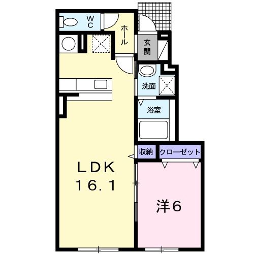 アリ・ビラIIIの間取り