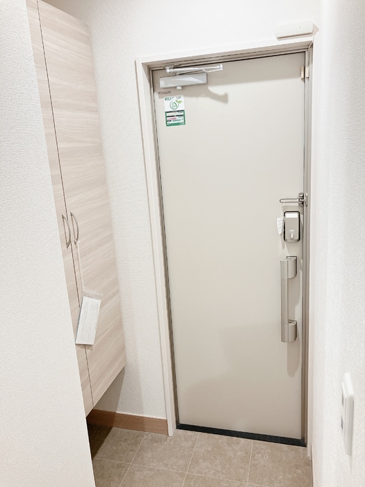 玄関　落ち着いた玄関です