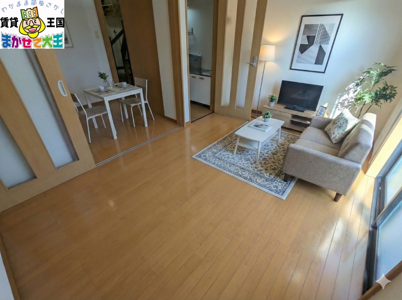 居室・リビング　家具・インテリアはＣＧです