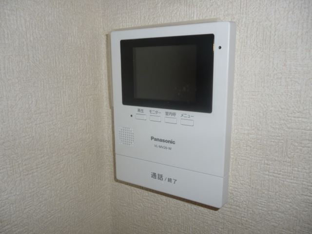 セキュリティ　録画機能付きモニターホンを完備しております