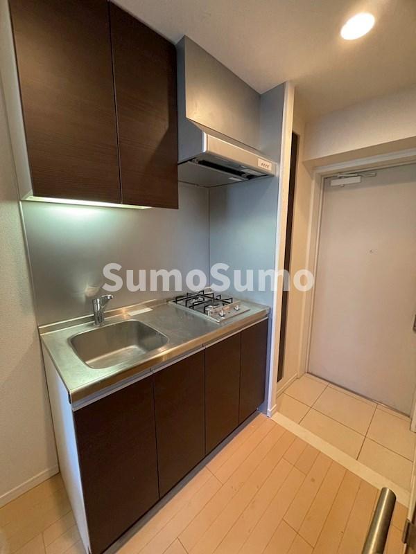 キッチン　コンパクトなキッチンで掃除もラクラク