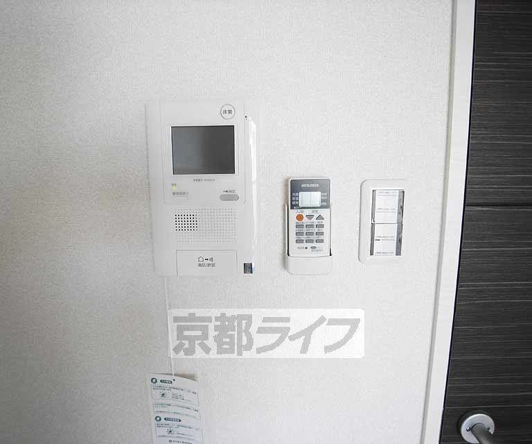 セキュリティ　顔が見えて安心です。