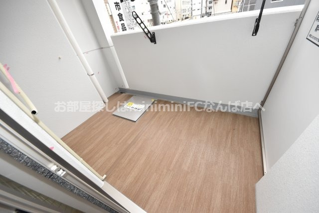 バルコニー　広々としたバルコニーです