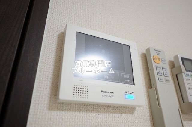 セキュリティ　TVモニター付きで防犯対策バッチリです！