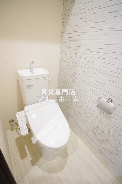 トイレ　温水洗浄便座です！